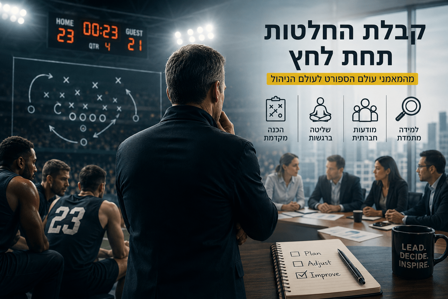 ניהול תחת לחץ - גיא בוארון